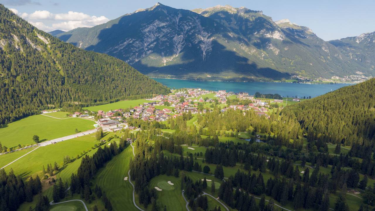 Der 18-Loch Champion Golfplatz des Golfclub Achensee